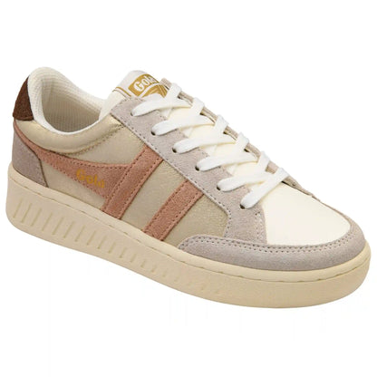 Gola Classics Women's Superslam Blaze Sneakers - Gold/Cameo/Dark Brown