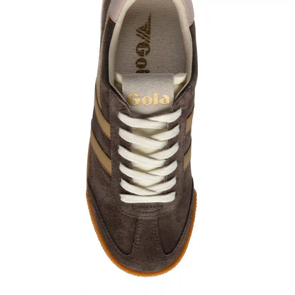 Gola Classics Women's Elan Sneakers - Mocha/Brown Sugar/Chalk Pink
