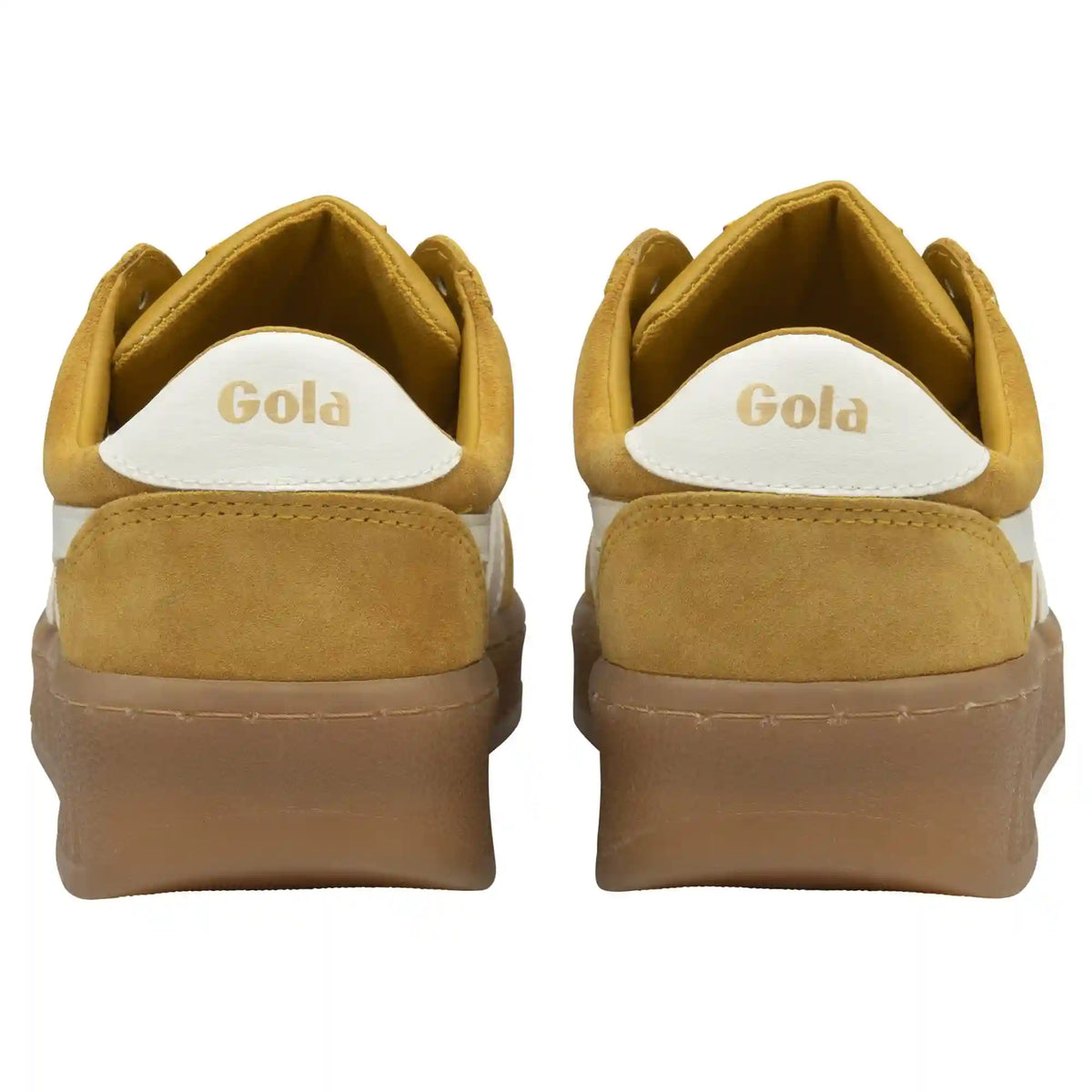 Gola Classics Women's Grandslam Suede Sneakers - Sun/Off White/Gum