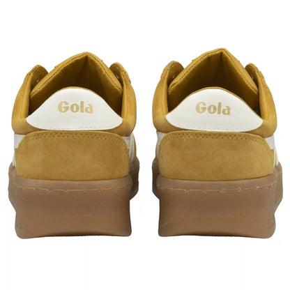 Gola Classics Women's Grandslam Suede Sneakers - Sun/Off White/Gum