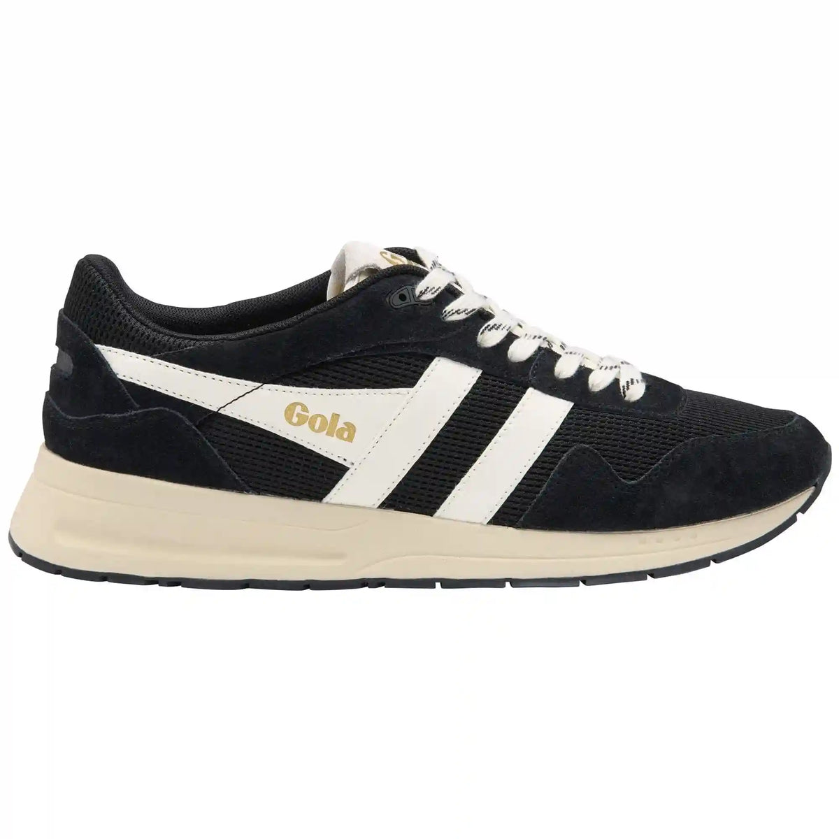 Gola Classics Men's Delta Sneakers - Black/Off White