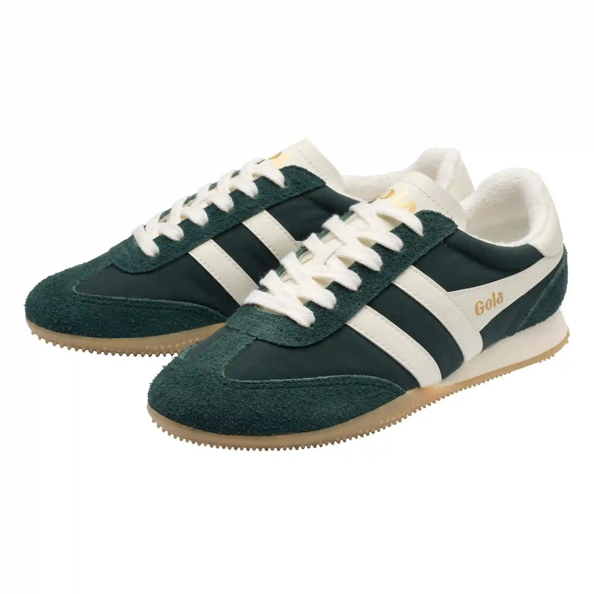 Gola Classics Women's Sprinter Sneakers - Deep Sea Green/Off White