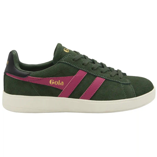 Gola Classics Women's Aztec Sneakers - Evergreen/Hot Fuchsia/Black