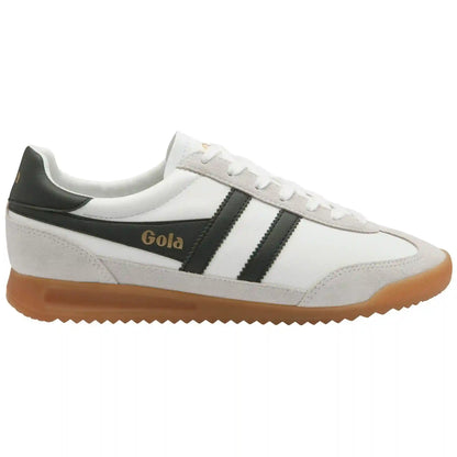 Gola Classics Men's Tornado Leather Sneakers - White/Dark Khaki