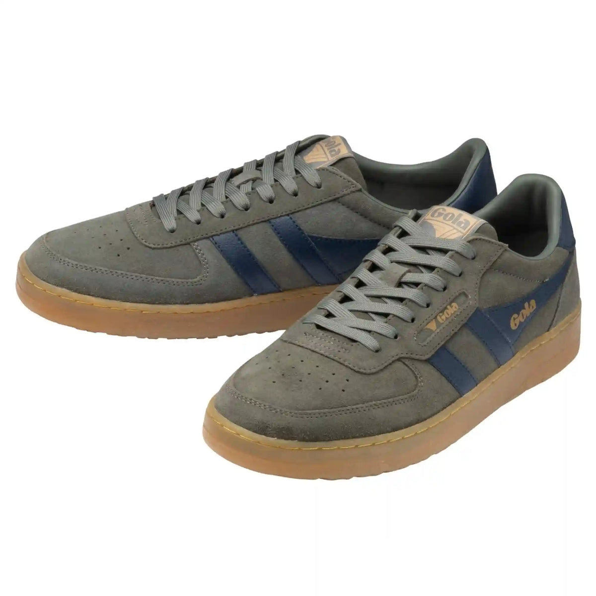 Gola Classics Men's Hawk Suede '86 Sneakers - Conifer/Navy/Gum
