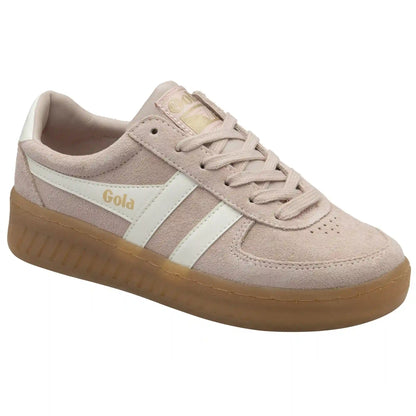 Gola Classics Women's Grandslam Suede Sneakers - Rose/Off White/Gum