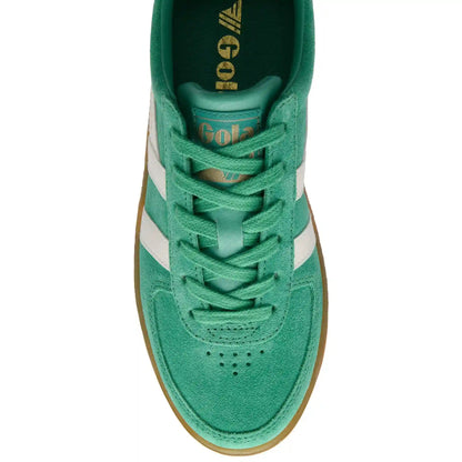 Gola Classics Women's Grandslam Suede Sneakers - Jade/Off White/Gum