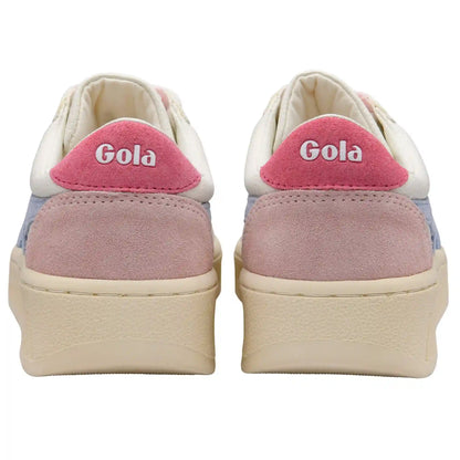 Gola Classics Women's Grandslam Trident Sneakers - White/Air/Fluro Pink