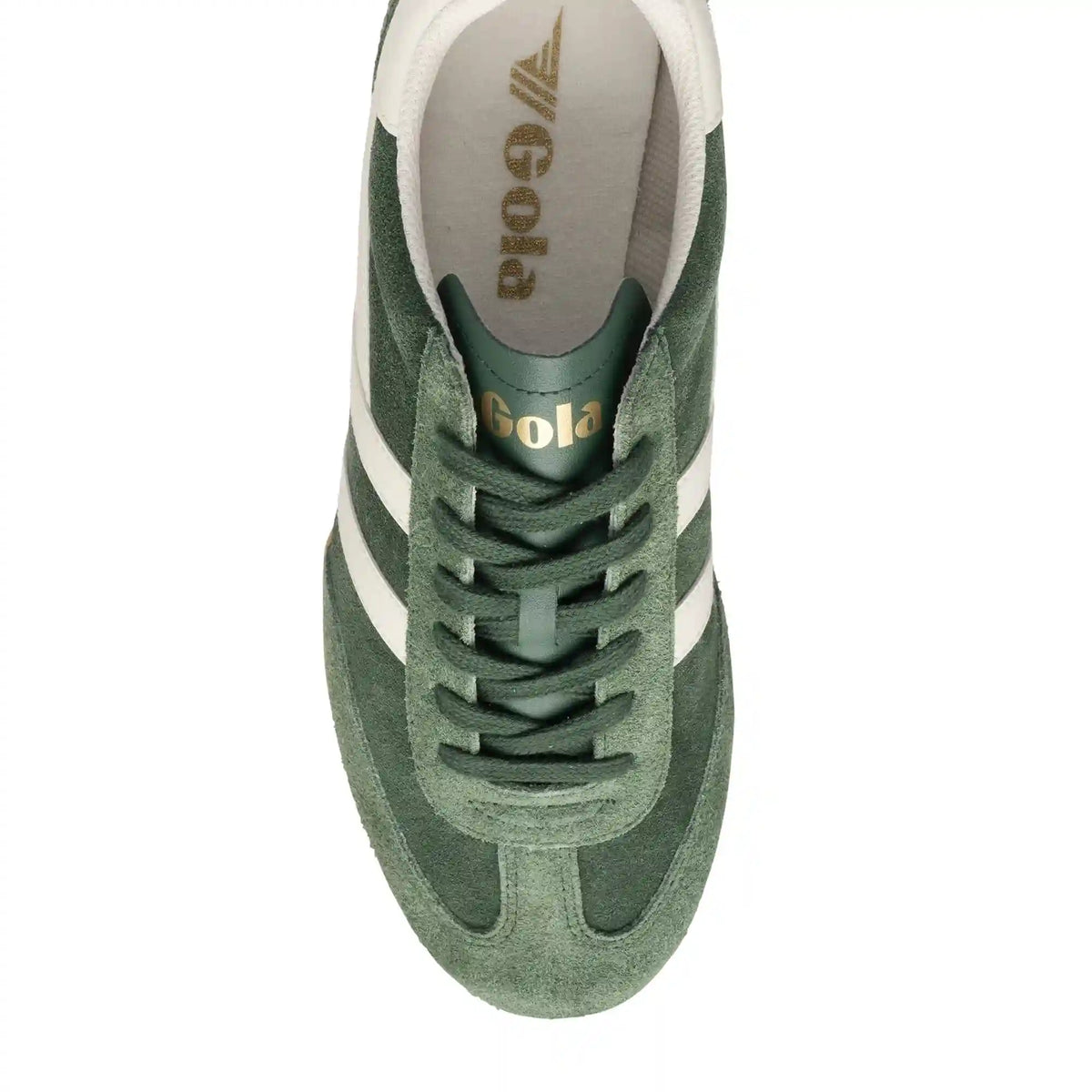 Gola Classics Men's Sprinter Suede Sneakers - Evergreen/Off White