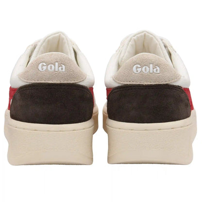 Gola Classics Women's Grandslam Trident Sneakers - White/Lollipop/Bone