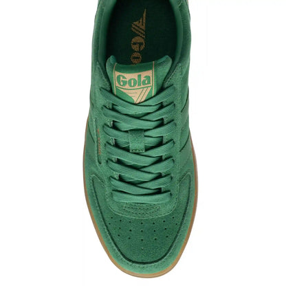 Gola Classics Women's Hawk Suede '86 Sneakers - Emerald/Gum