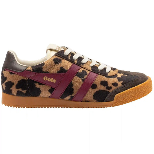 Gola Classics Women's Elan Savanna Sneakers - Tan Cow/Cerise/Mocha