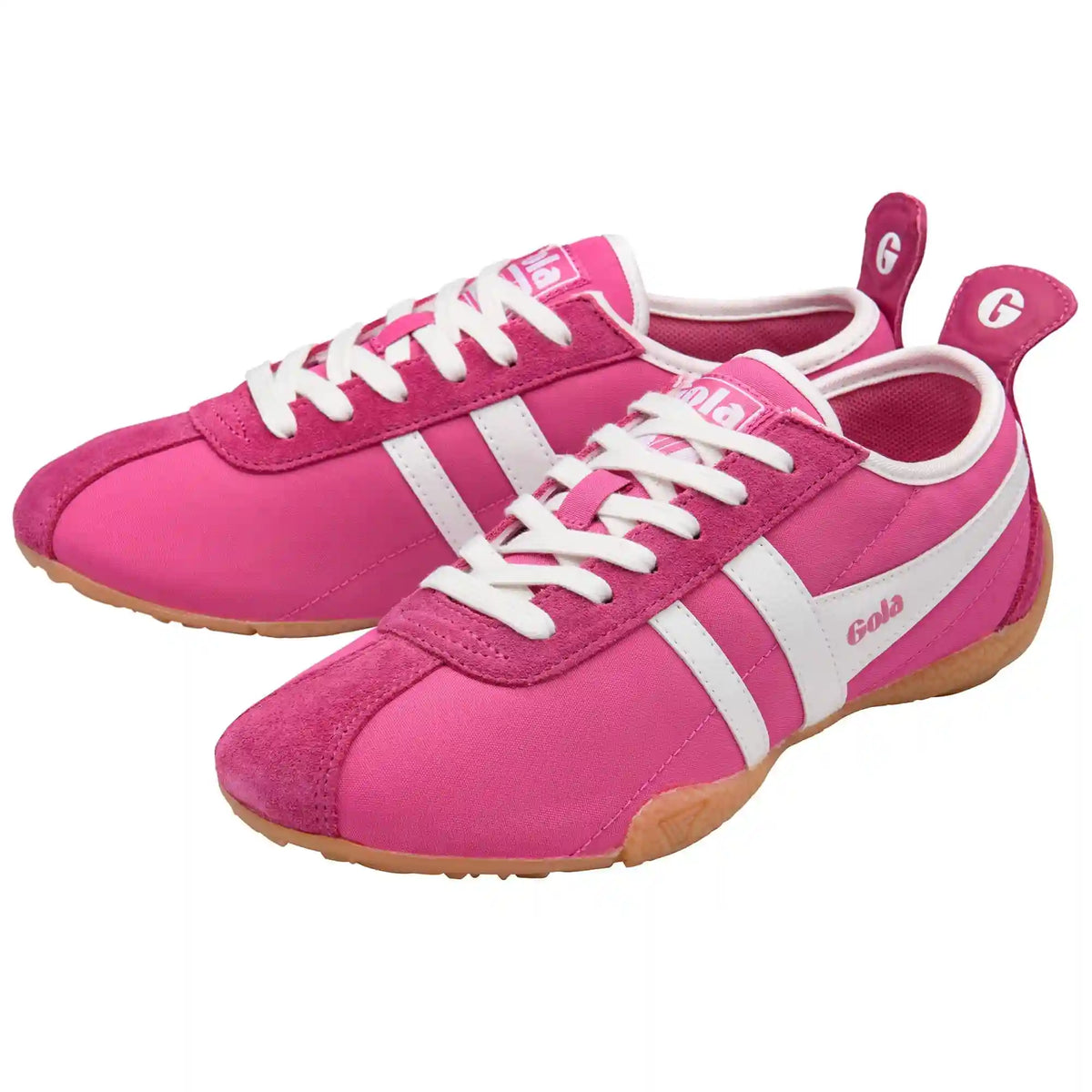 Gola Classics Women's Curve Sneakers - Hot Pink/White/Fuchsia