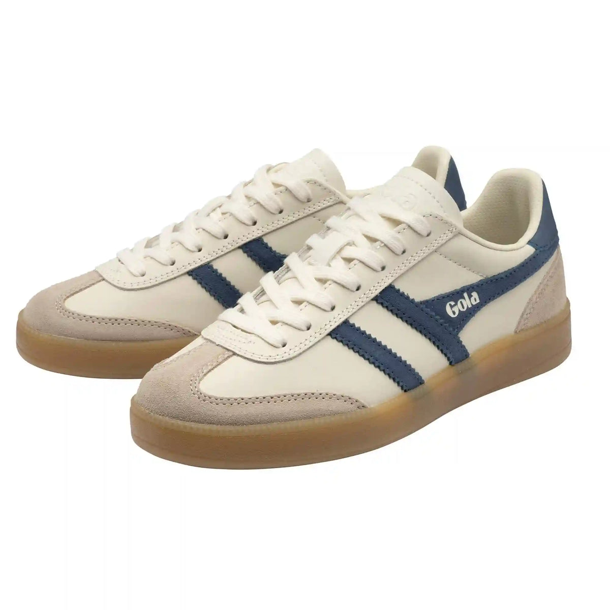 Gola Classics Women's Viper Leather Sneakers - Off White/Bone/Moonlight/Gum