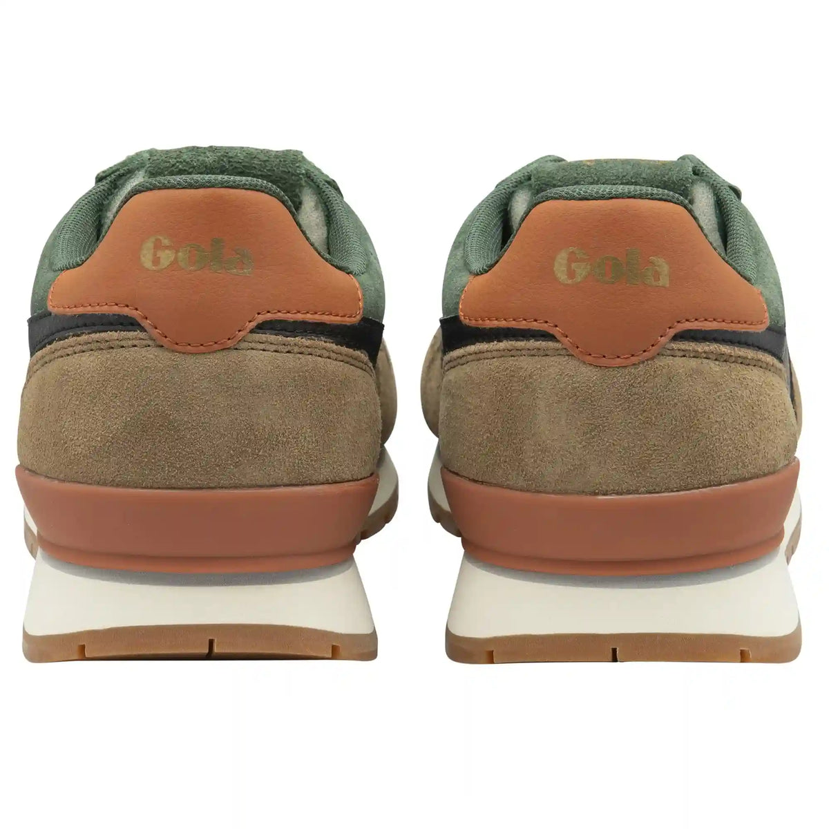 Gola Classics Men's Colorado Sneakers - Evergreen/Tobacco/Black
