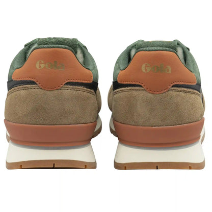 Gola Classics Men's Colorado Sneakers - Evergreen/Tobacco/Black