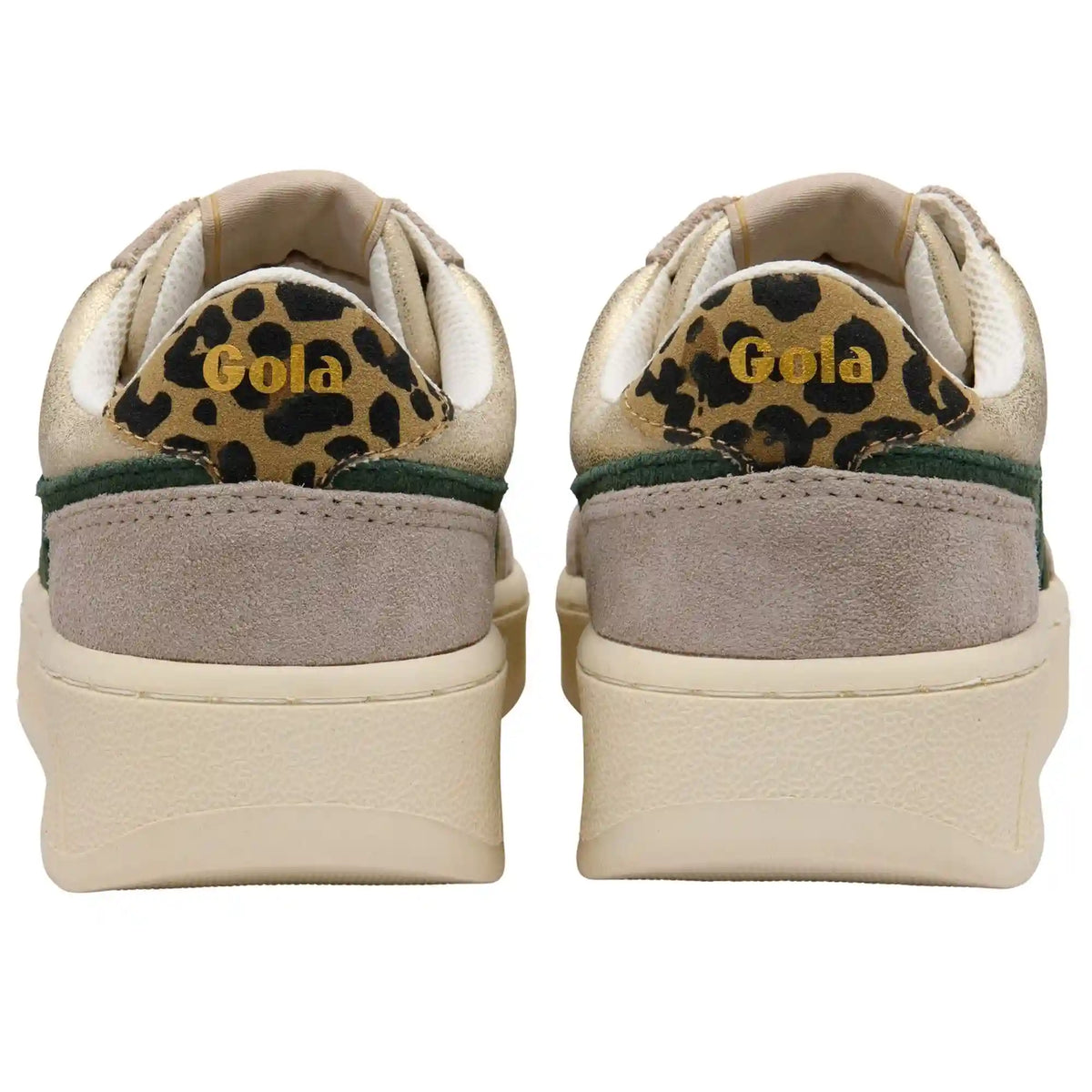 Gola Classics Women's Superslam Blaze II Sneakers - Gold/Evergreen/Leopard