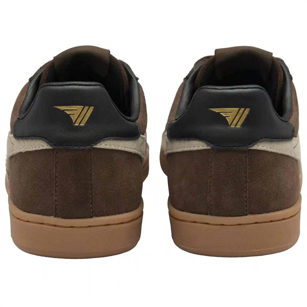 Gola Classics Men's Equipe II Suede Sneakers - Otter/Bone/Black
