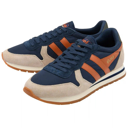 Gola Classics Men's Daytona Chute Sneakers - Navy/Bone/Moody Orange