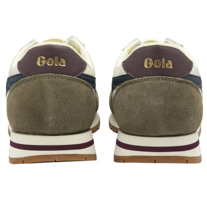 Gola Classics Men's Daytona Sneakers - Off White/Khaki/Navy