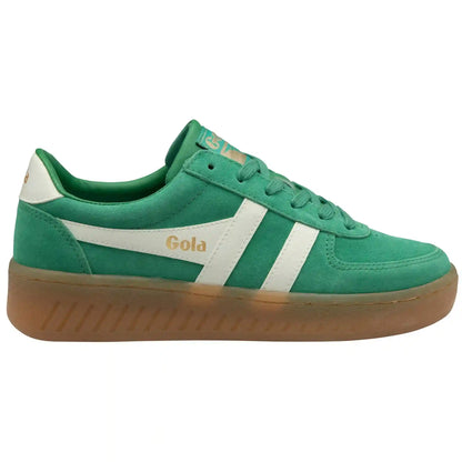 Gola Classics Women's Grandslam Suede Sneakers - Jade/Off White/Gum