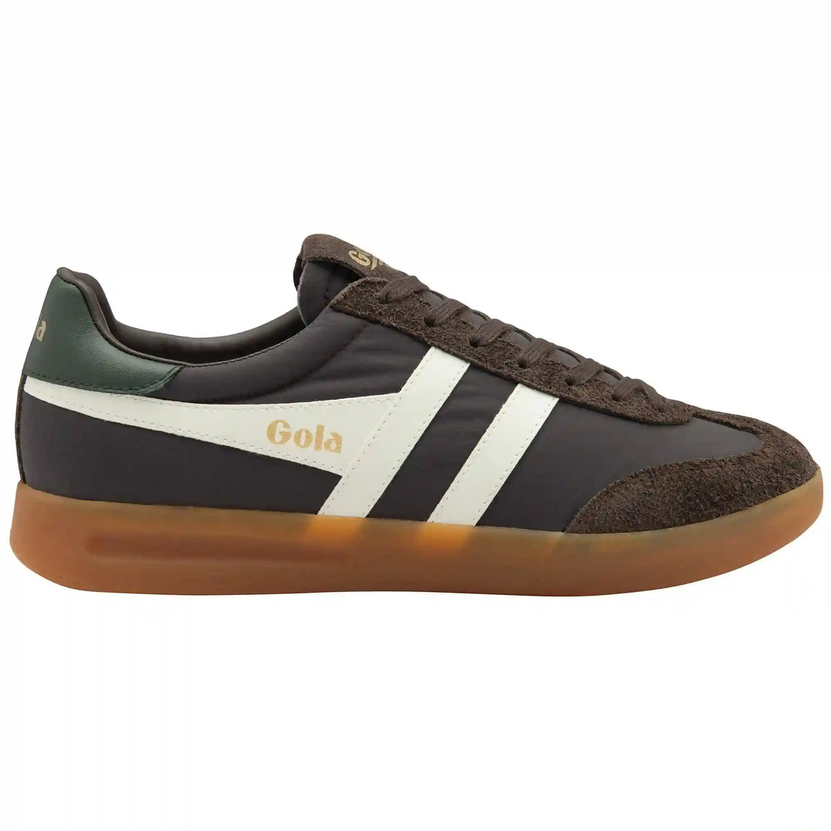 Gola Classics Men's Cyclone Nylon Sneakers - Mocha/Off White/Dark Khaki/Gum