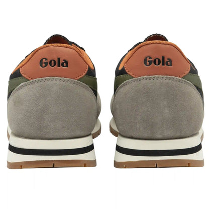 Gola Classics Men's Daytona Sneakers - Black/Rhino/Khaki