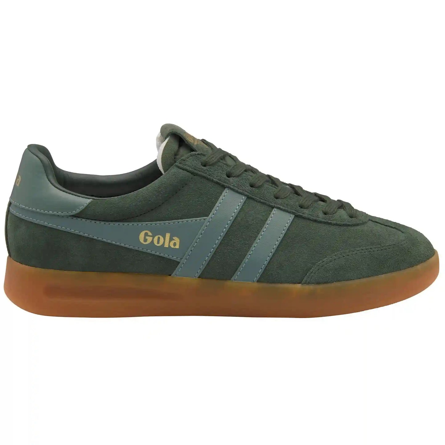 Gola Classics Men's Cyclone Sneakers - Dark Khaki/Sage/Dark Khaki/Gum