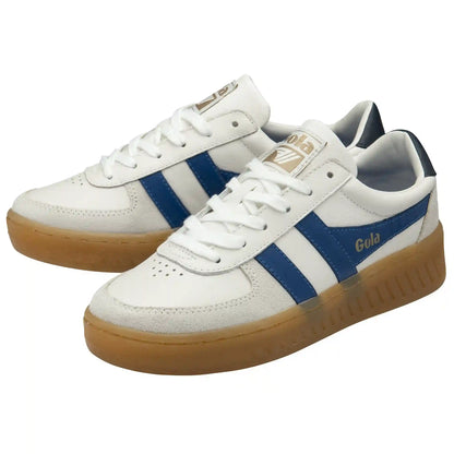 Gola Classics Women's Grandslam Elite Sneakers - White/Sapphire/Navy/Gum