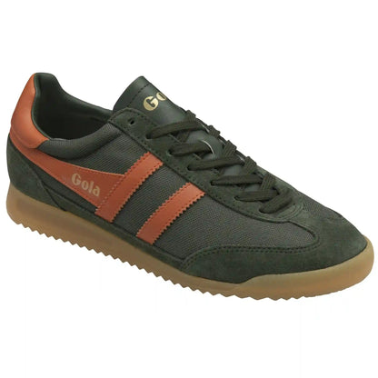 Gola Classics Men's Tornado Sneakers - Dark Khaki/Moody Orange