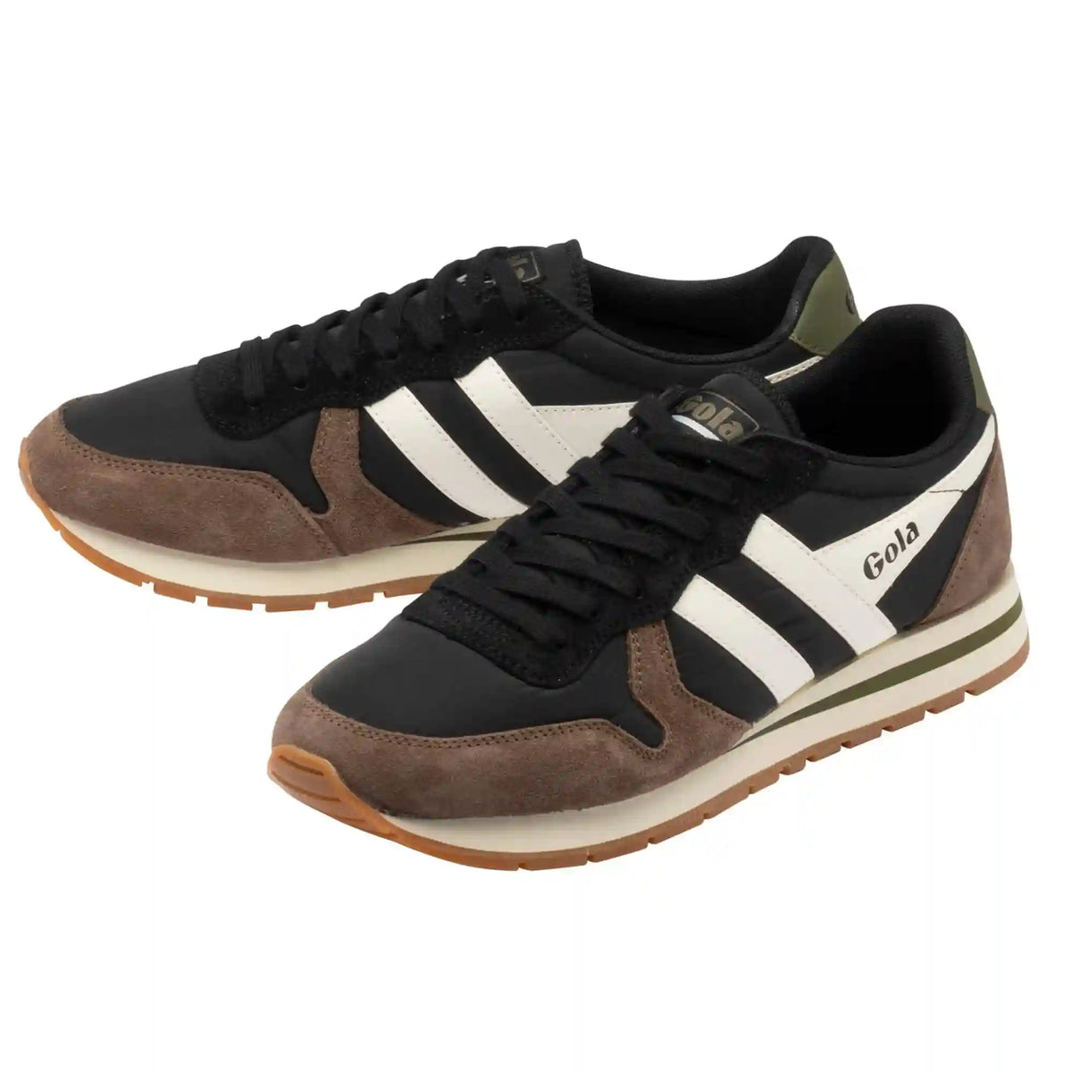 Gola Classics Men's Daytona Chute Sneakers - Black/Otter/Off White