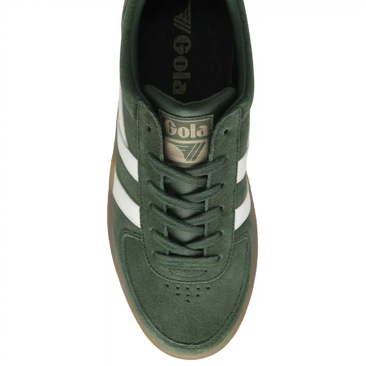 Gola Classics Women's Grandslam Suede Sneakers - Evergreen/Off White/Gum