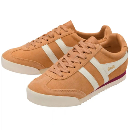 Gola Classics Women's Apollo Sneakers - Salmon/Off White/Cerise