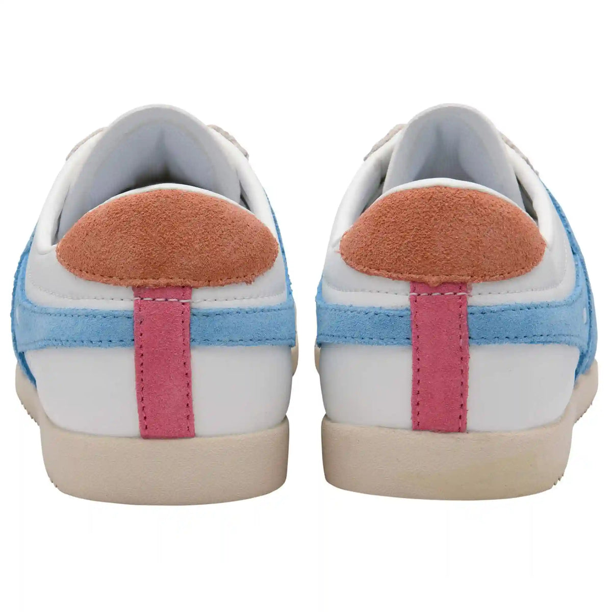Gola Classics Women's Bullet Pure Sneakers - White/Lake/Terracotta