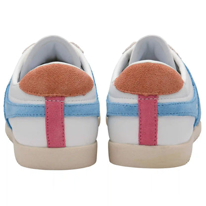 Gola Classics Women's Bullet Pure Sneakers - White/Lake/Terracotta