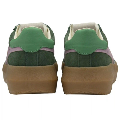 Gola Classics Women's Athena Sneakers - Evergreen/Candy/Jade/Gum