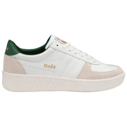 Gola Classics Men's Grandslam Classic Sneakers - White/White/Dark Green