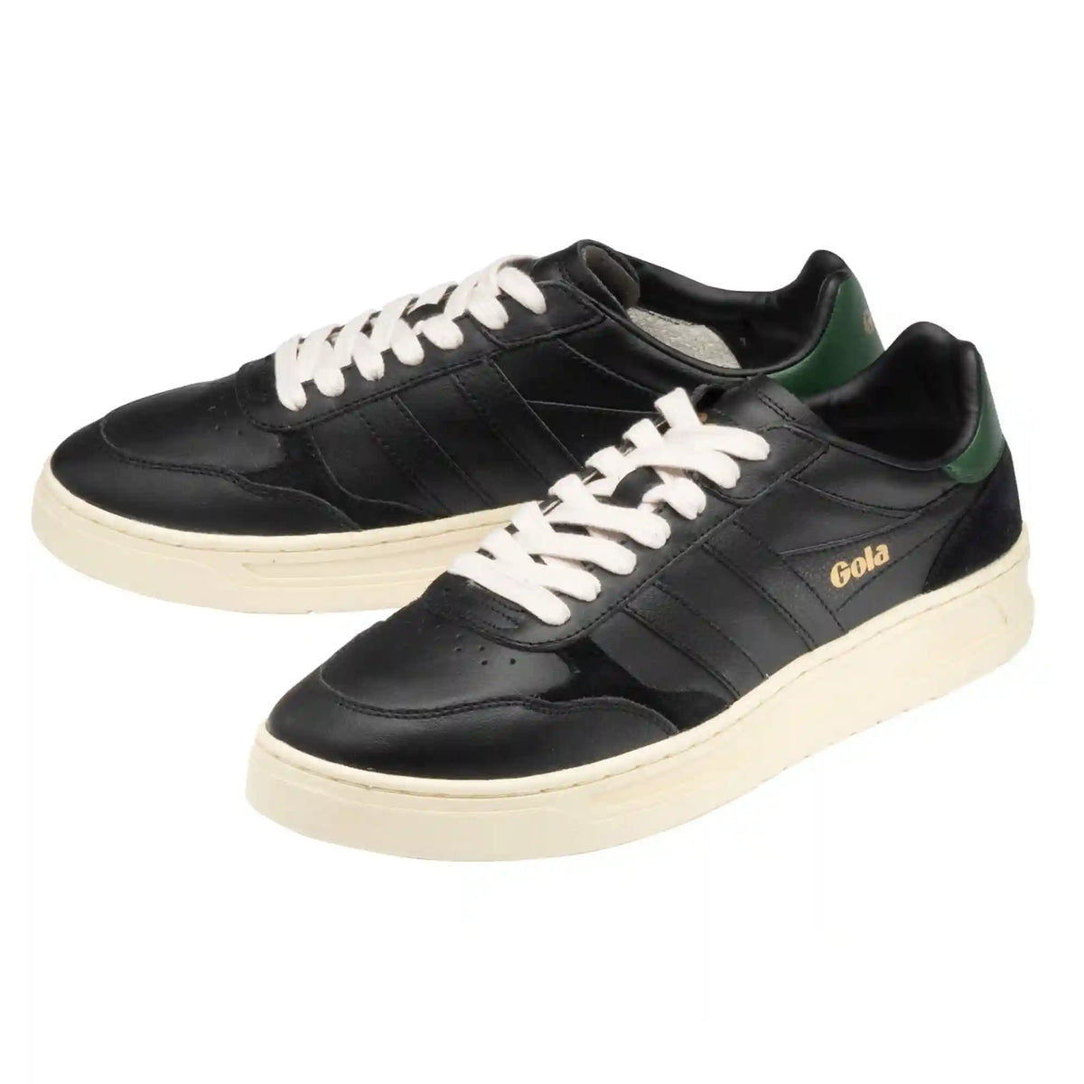 Gola Classics Men's Union Sneakers - Black/Black/Evergreen