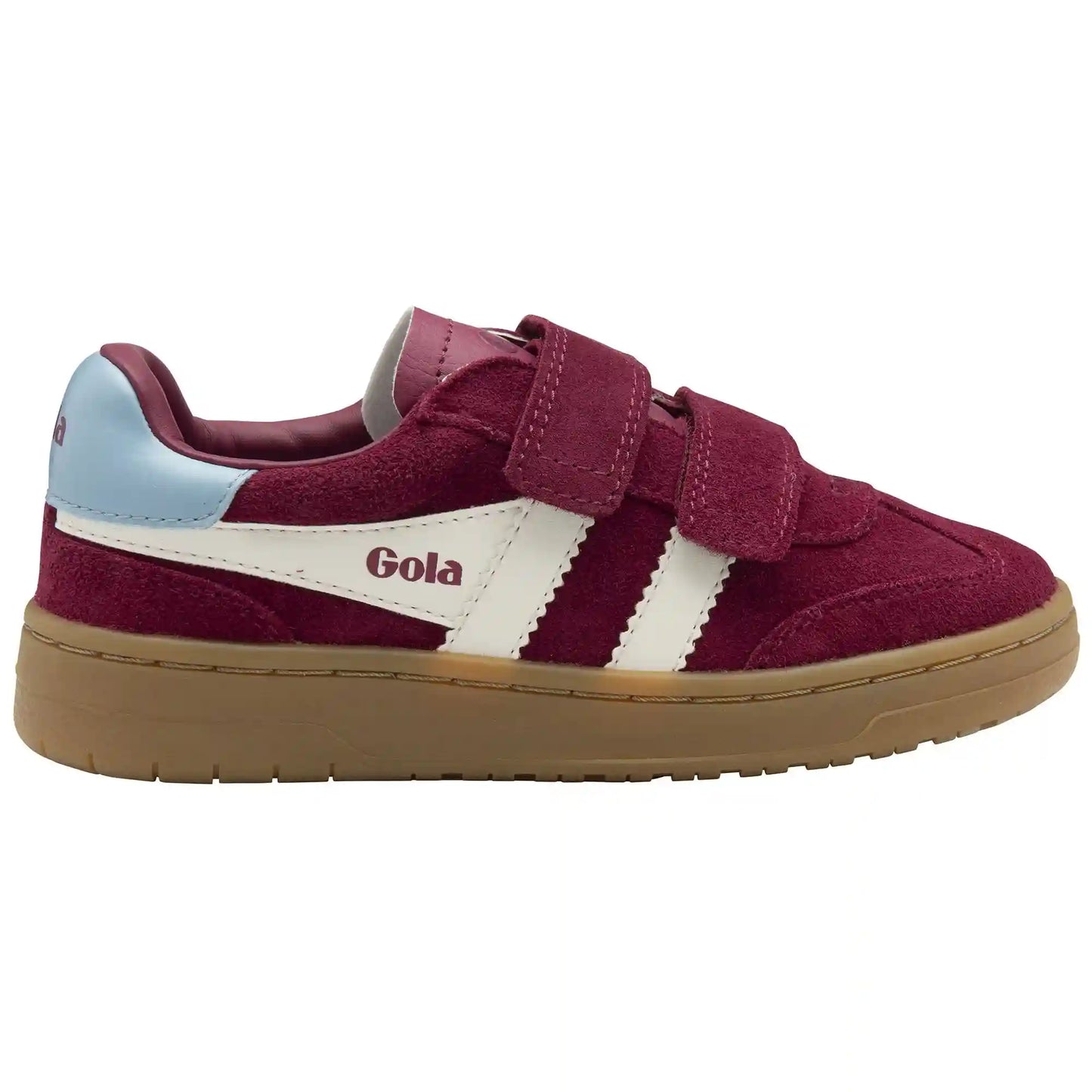 Gola Classics Kids' Viper Strap sneakers - Cerise/Off White/Air/Gum