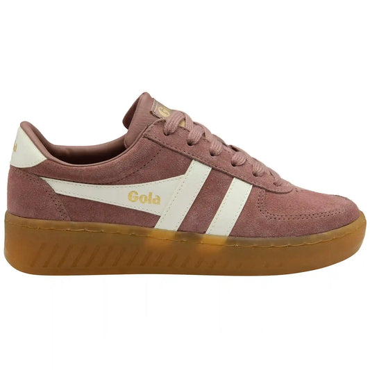 Gola Classics Women's Grandslam Suede Sneakers - Brownrose/Off White/Gum