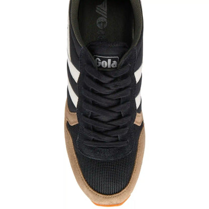 Gola Classics Men's Daytona Sneakers - Black/Tobacco/Off White