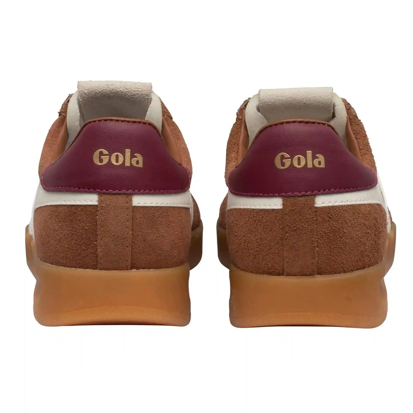 Gola Classics Women's Cyclone Sneakers - Umber/Off White/Cerise/Gum