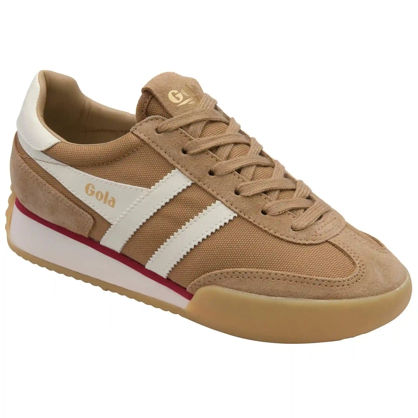 Gola Classics Women's Pacer Sneakers - Light Caramel/Off White