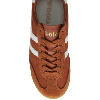 Gola Classics Women's Tornado Sneakers - Moody Orange/Off White