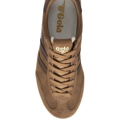 Gola Classics Men's Cyclone Sneakers - Tobacco/Dark Brown/Tobacco/Gum