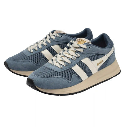 Gola Classics Women's Delta Sneakers - Atlantic/Off White