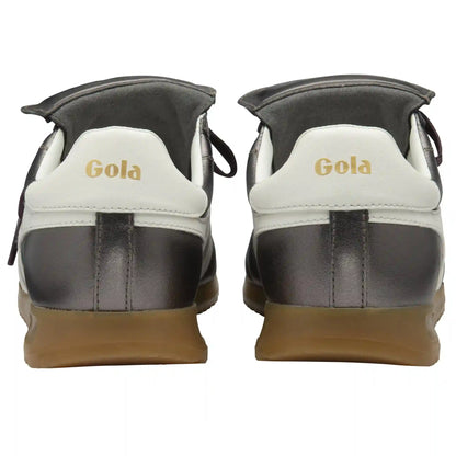 Gola Classics Women's Stadium '86 Sneakers - Pewter/Off White