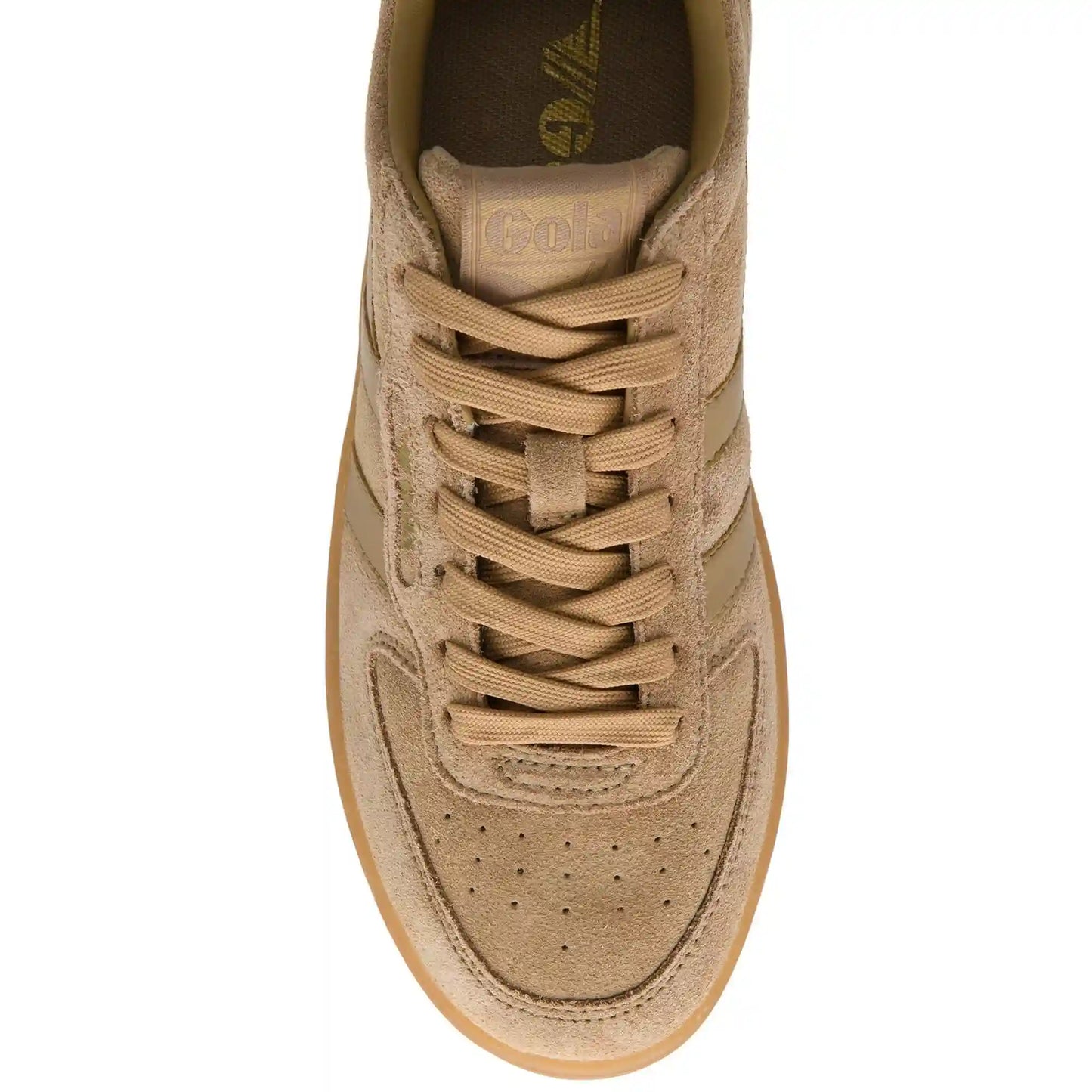 Gola Classics Women's Hawk Suede '86 Sneakers - Light Caramel/Gum