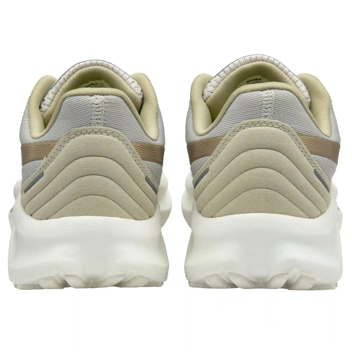 Gola Performance Women's Veris Tempo Sneakers - Arcade White/Metallic Gold