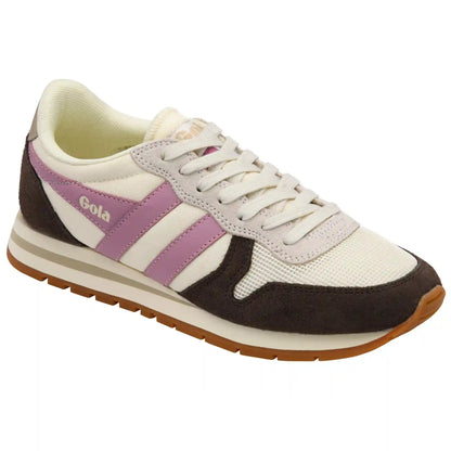 Gola Classics Women's Daytona Sneakers - Off White/Mocha/Candy